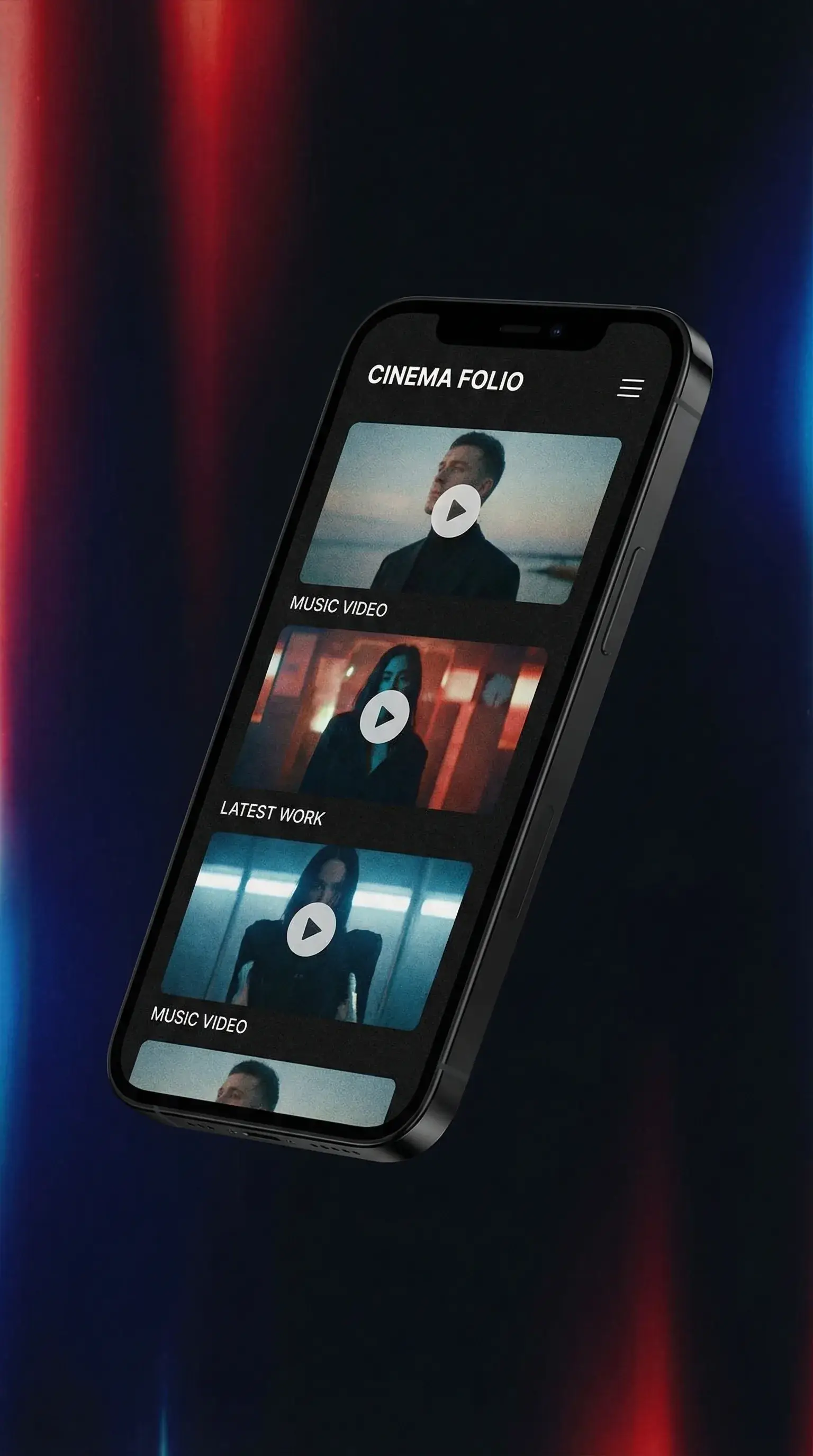 MV视觉志 APP 界面展示